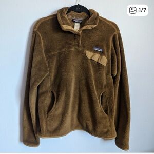 RARE COLOR Patagonia Womens Re-Tool Snap-T Fleece Pullover